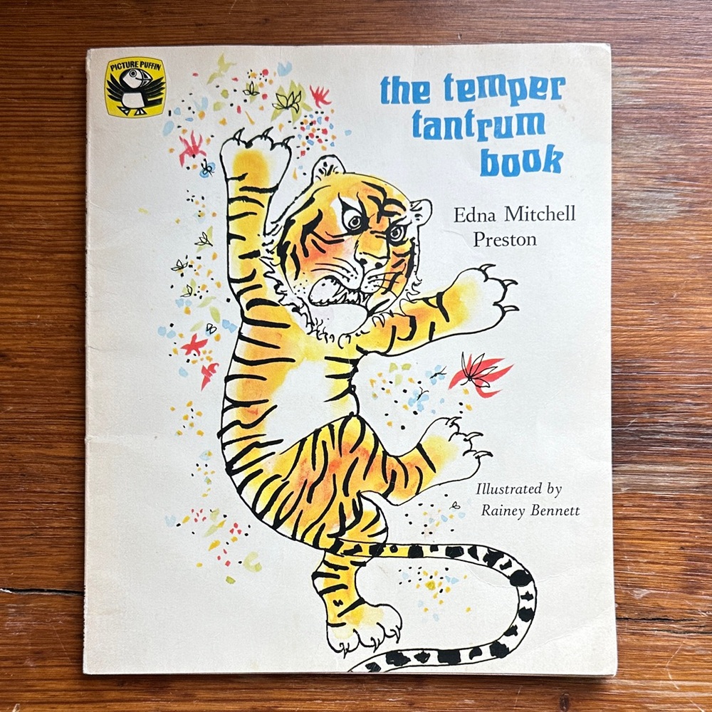 The Temper Tantrum Book by Edna Mitchell Preston